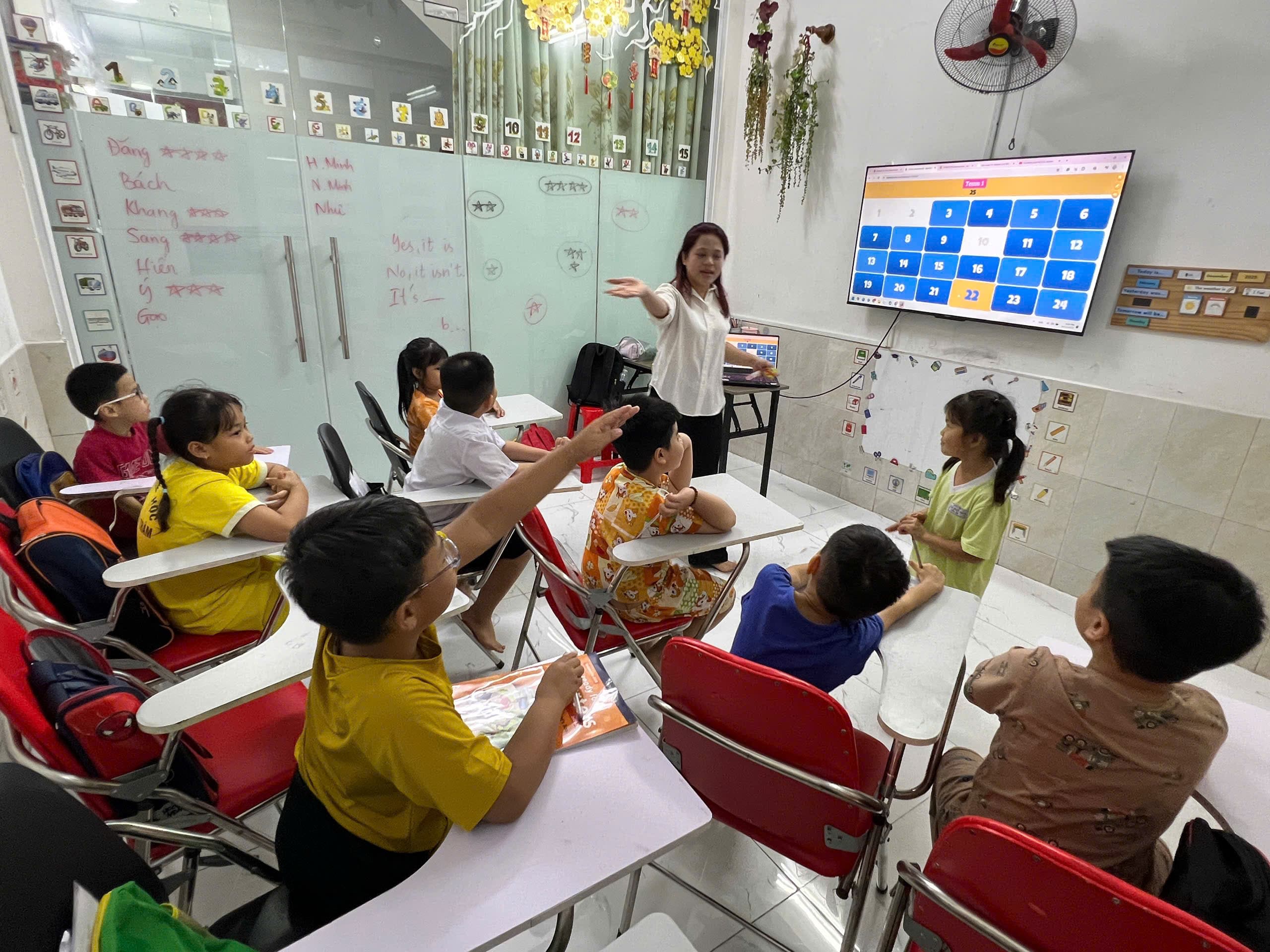 Flyers classroom moment